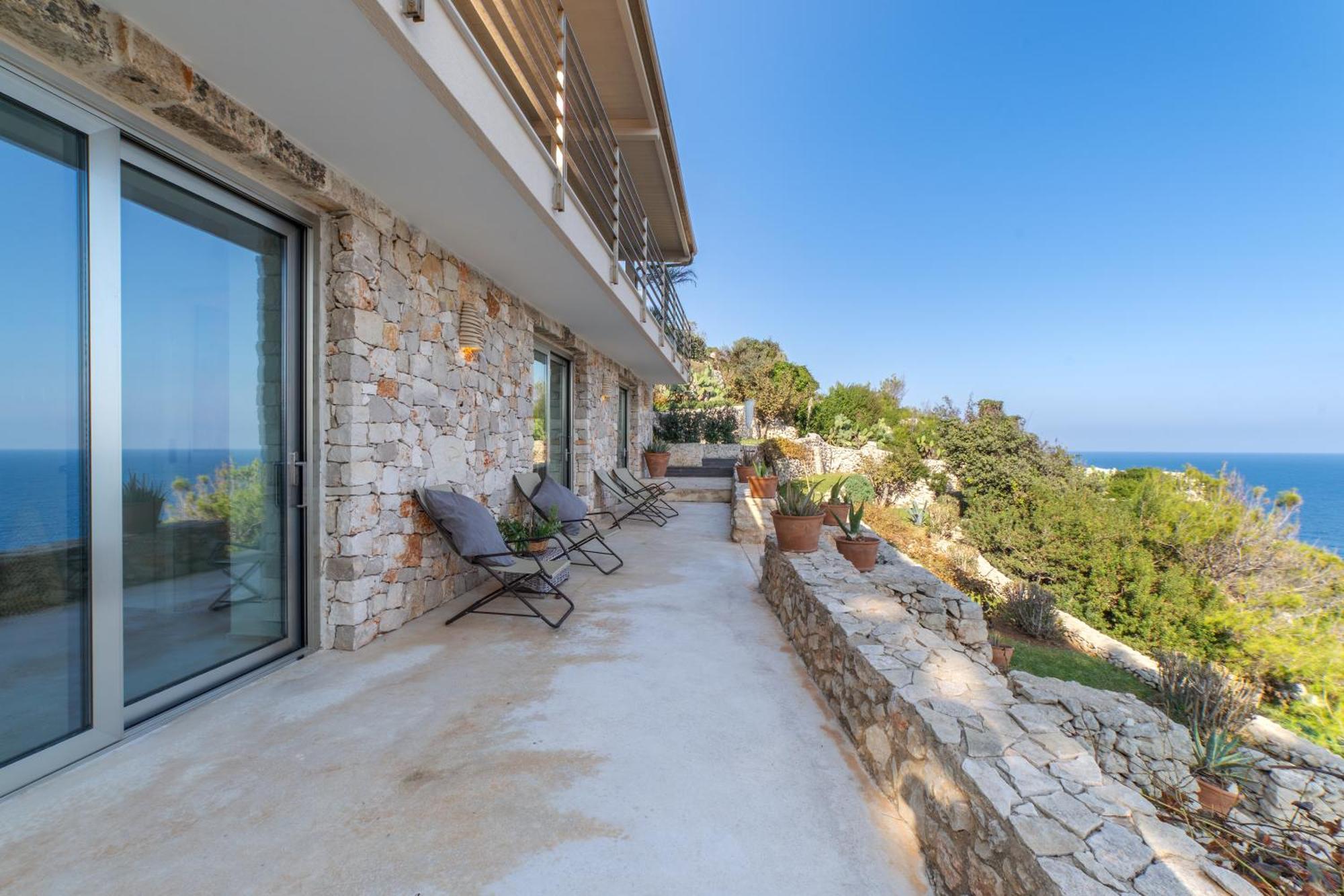Villa Cliff Gagliano del Capo Exteriér fotografie