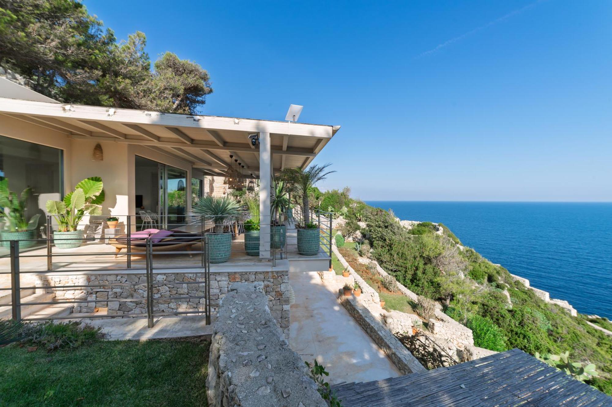 Villa Cliff Gagliano del Capo Exteriér fotografie